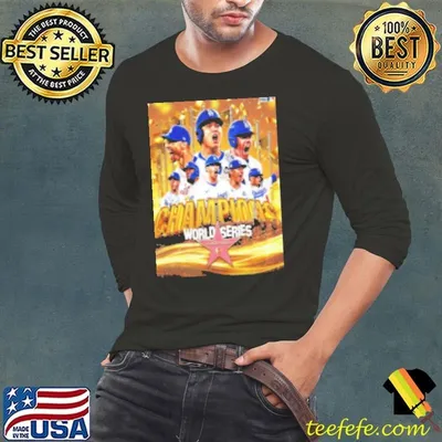 Los Angeles Dodgers Champions World Series 2024 MLB Poster Shirt
