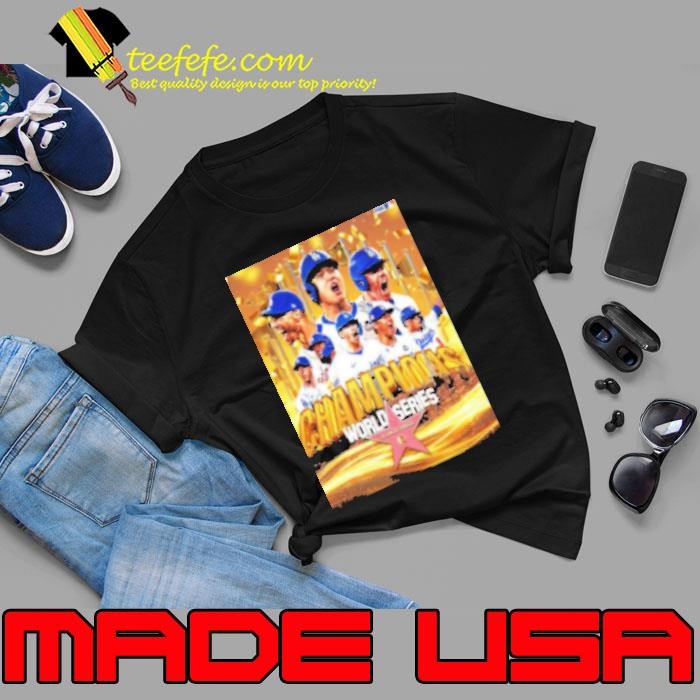Los Angeles Dodgers Champions World Series 2024 MLB Poster Unisex