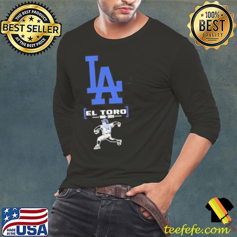Los Angeles Dodgers El Toro Tribute Baseball 1960 2024 Shirt