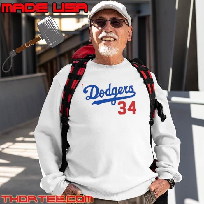 Los Angeles Dodgers Jack Honoring El Toro Fernando Valenzuela 34 shirt