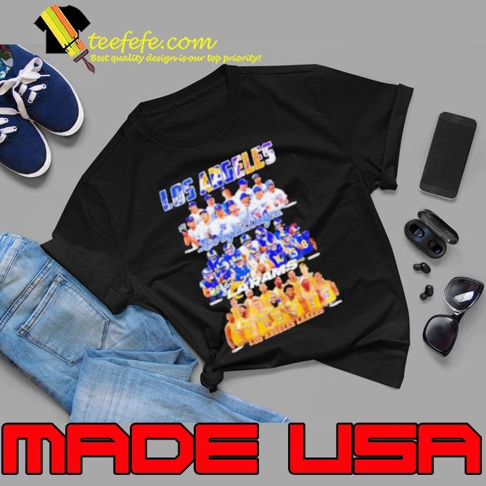 Los Angeles Dodgers Los Angeles Rams Los Angeles Lakers Los Angeles City 2024 Unisex