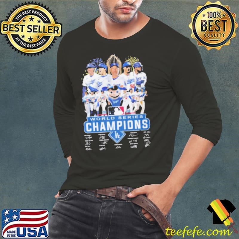 Los Angeles Dodgers World Series Champions 2024 Champs Memories Shirt
