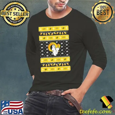 Los Angeles Rams NFL Holiday Lights Ugly Christmas 2024 shirt