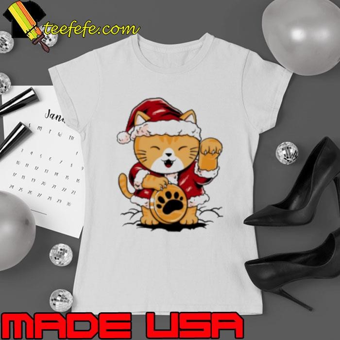 Lucky meow Ladies tee