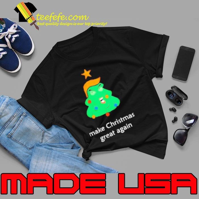Make Christmas Great Again Trump Tree Unisex