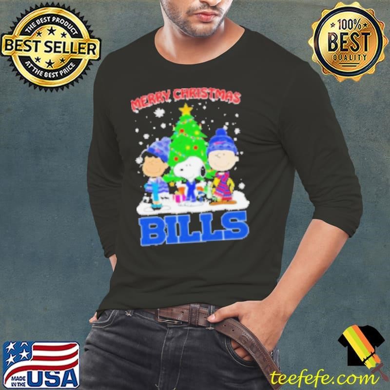 Merry Christmas Buffalo Bills X Peanuts And Friends Shirt