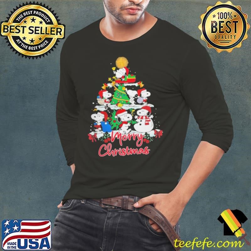 Merry peanut Christmas Long Sleeve Tee