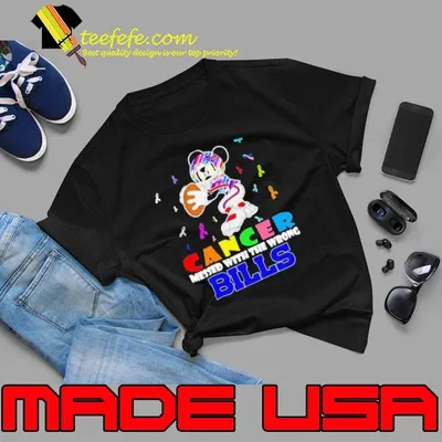 Mickey Cancer messed with wrong Buffalo Bills shirt
