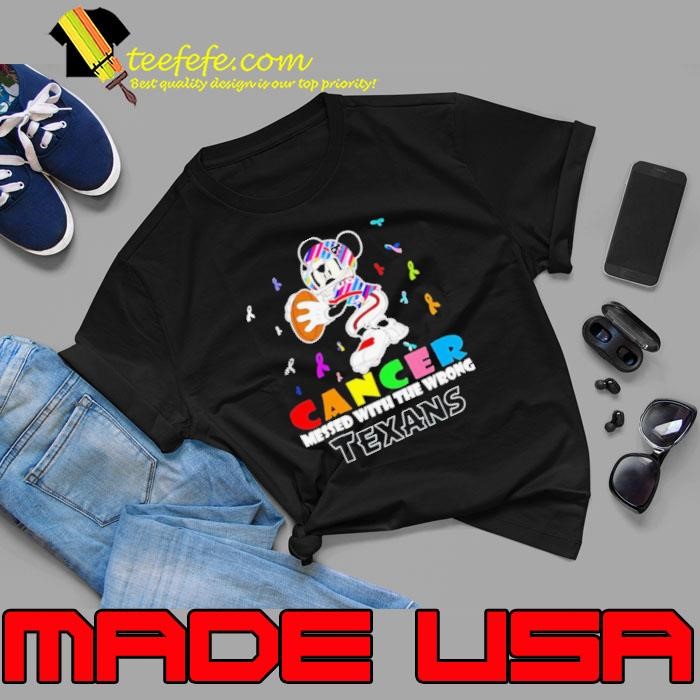 Mickey Cancer messed with wrong Houston Texans shirt
