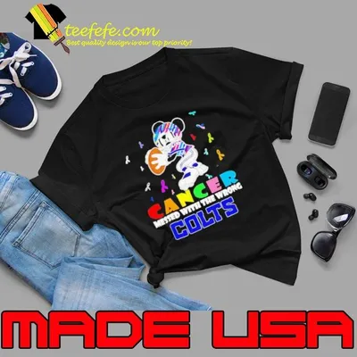 Mickey Cancer messed with wrong Indianapolis Colts shirt