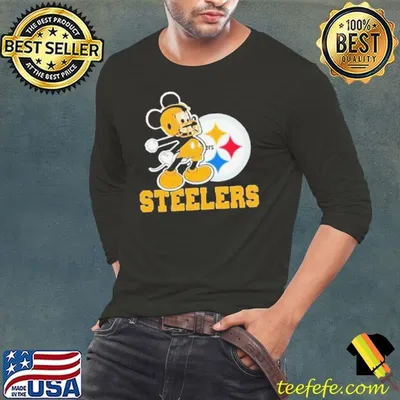 Mickey Mouse Pittsburgh Steelers Football Logo Team shirt