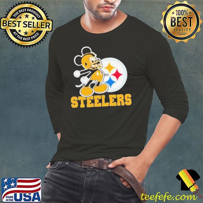 Mickey Mouse Pittsburgh Steelers Football Logo Team shirt