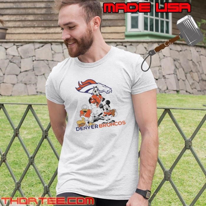 Mickey, Pluto, Donald Denver Broncos Unisex