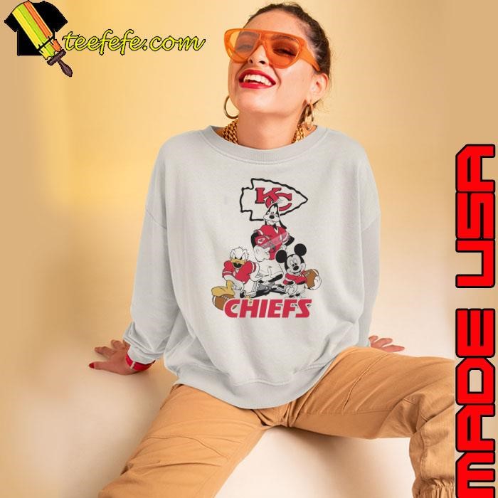 Mickey, Pluto, Donald Kansas City Chiefs Shirt