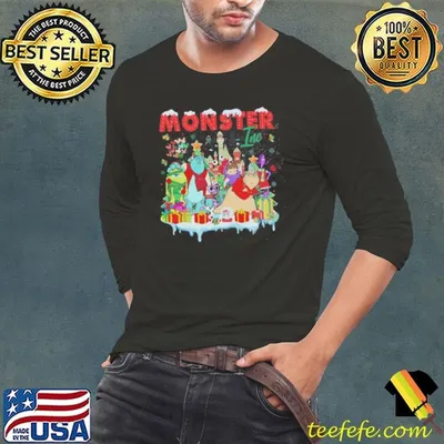 Monster Inc Tis The Season Christmas Shirt