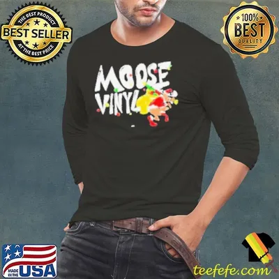 Moose Vinyl Christmas Holiday 2024 Shirt