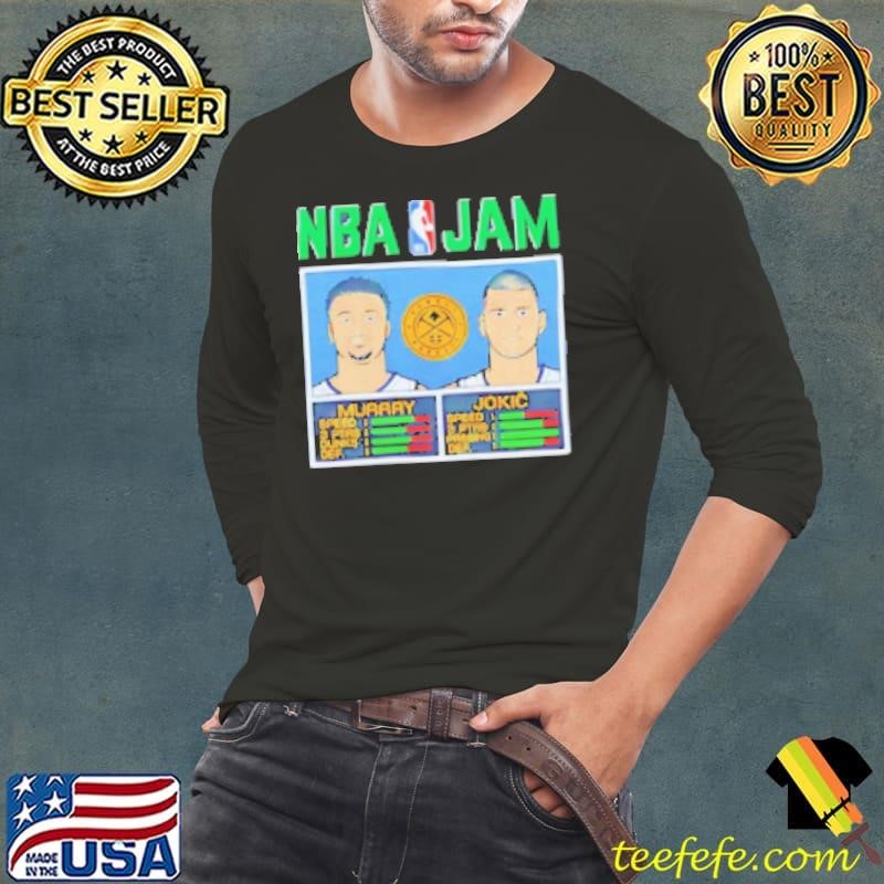 NBA Jam Nikola Jokic and Jamal Murray Long Sleeve Tee