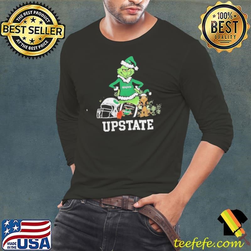 NCAA Grinch The Grinch And USC Upstate Christmas Long Sleeve Tee