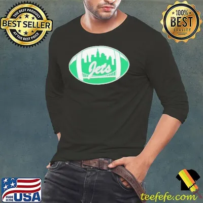 NFL x MLB New York Jets X New York Mets Logo Mash Shirt