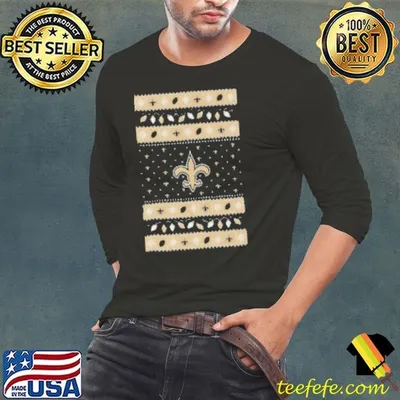 New Orleans Saints Holiday Lights Shirt