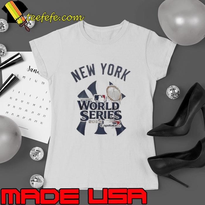 New York Yankees 2024 World Series logo shirt
