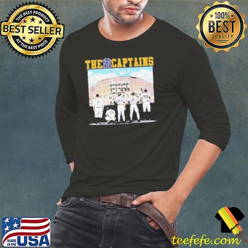 New York Yankees MLB Team The Captains Of All The Generations Shirt