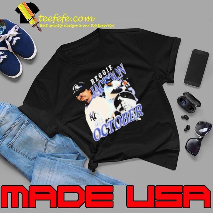 Official Jazz Chisholm Reggie Jackson Mr October Unisex