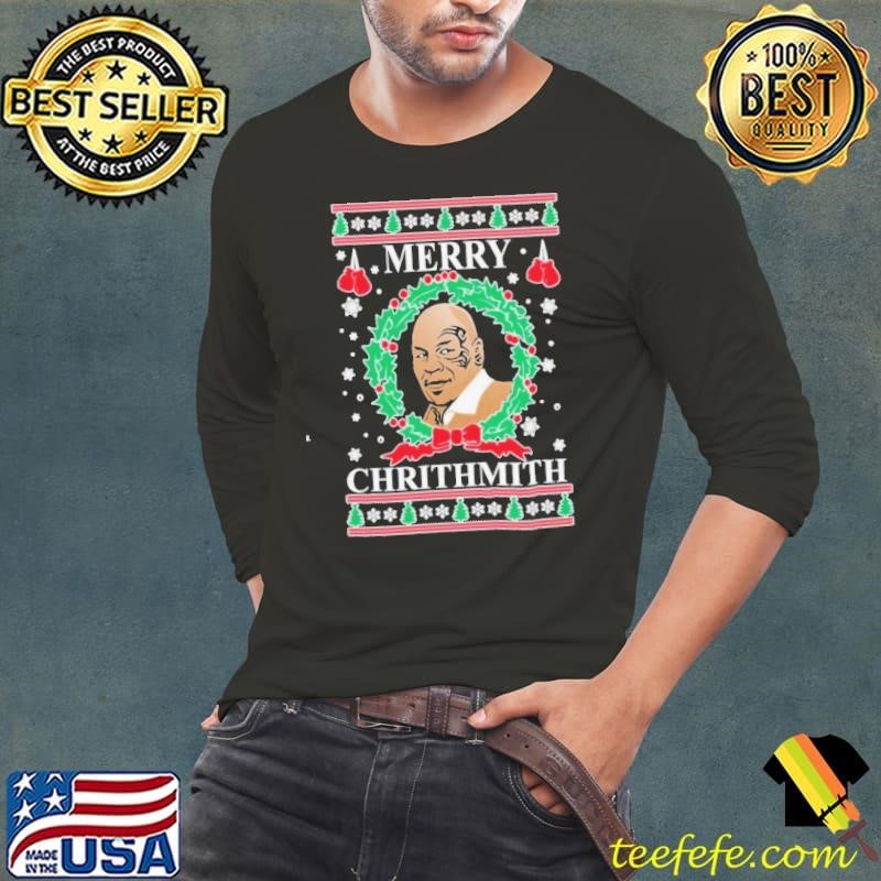On Sale Today Mike Tyson sweater Merry Christmas Long Sleeve Tee