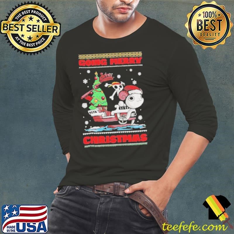 One Piece Going Merry ugly Christmas 2024 shirt