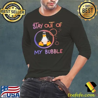 Original Penguin Stay Out Of My Bubble Shirt