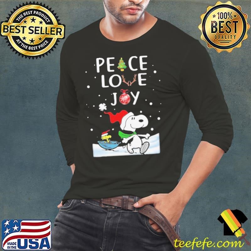 Peace Love Joy Christmas shirt