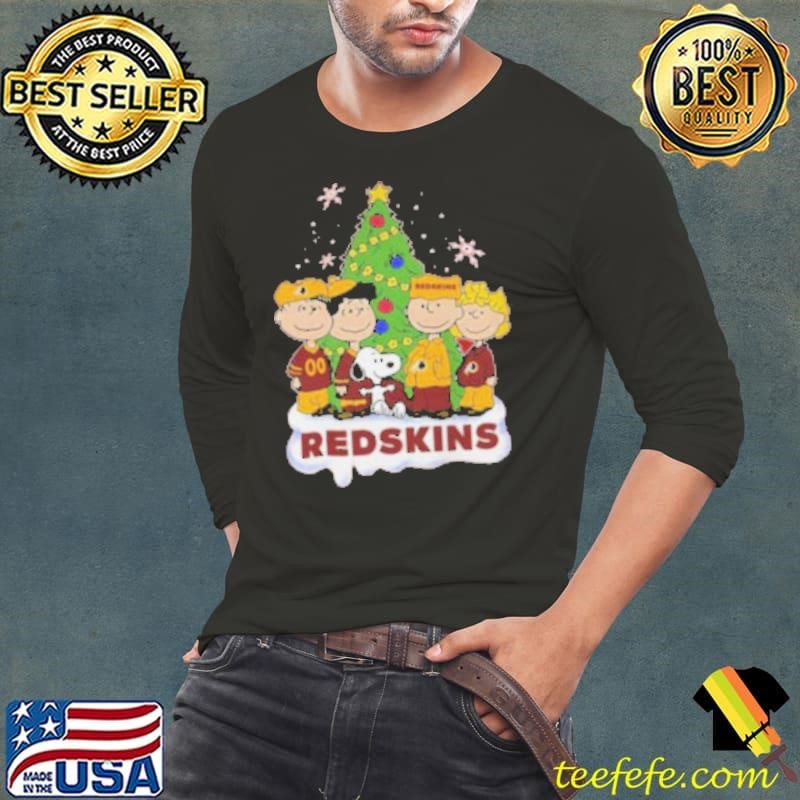 Peanuts Character X Washington Redskins Merry Christmas 2024 Shirt