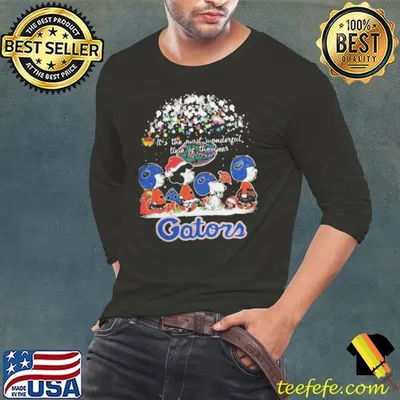 Peanuts Florida Gators It’s The Most Wonderful Time Of The Year Winter Shirt