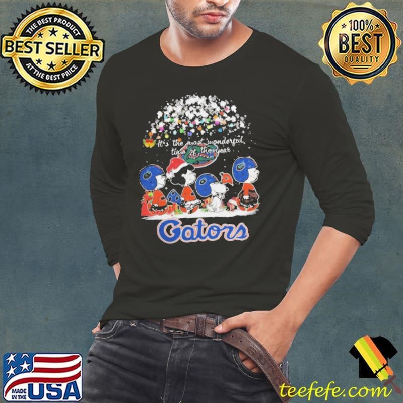Peanuts Florida Gators It’s The Most Wonderful Time Of The Year Winter Shirt