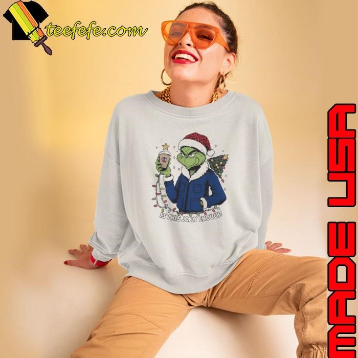 Philadelphia Phillies x Santa Grinch Is This Jolly Enough Merry Christmas Sweatshirt
