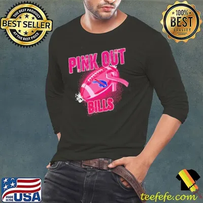 Pink out Buffalo Bills breast cancer 2024 shirt
