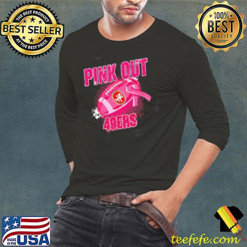 Pink out San Francisco 49ers breast cancer 2024 shirt