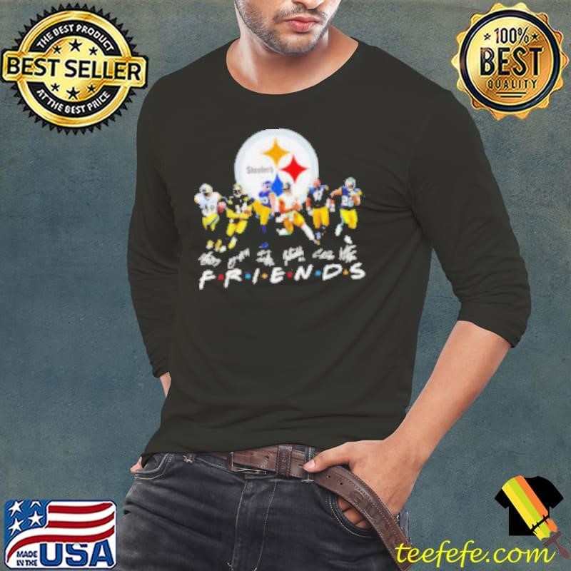 Pittsburgh Steelers Friends football players signatures shirt