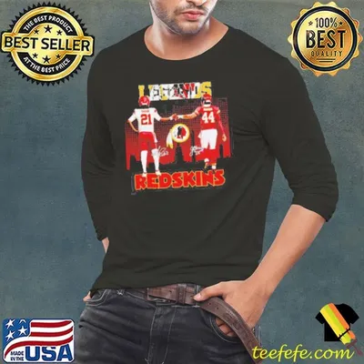 Redskins legends Taylor and Riggins signatures shirt