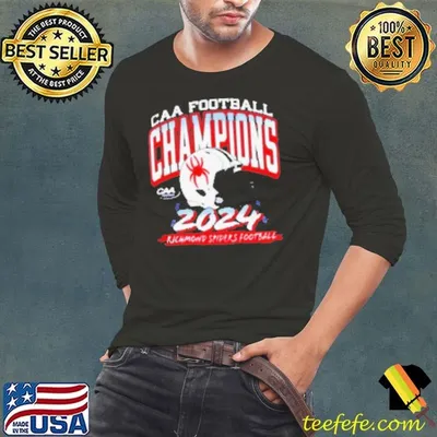 Richmond Spiders Football Caa Football Champions 2024 Shirt