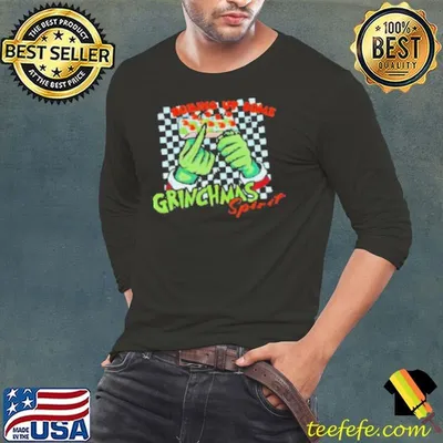 Rolling Up Some Grinchmas Spirit Christmas 2024 Shirt