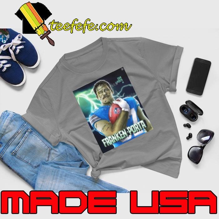 Sam LaPorta In Franken Porta The Tight End Monsters National Tight Ends Day NFL Detroit Lions Poster Unisex