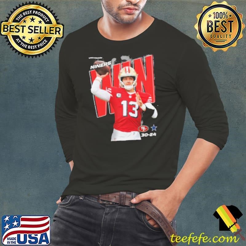 San Francisco 49ers Win 30 24 Dallas Cowboys NFL Final Score Shirt