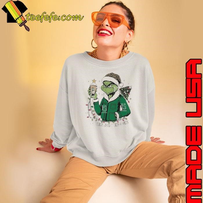 Santa Grinch Boston Celtics Is This jolly Enough Merry Christmas shirt