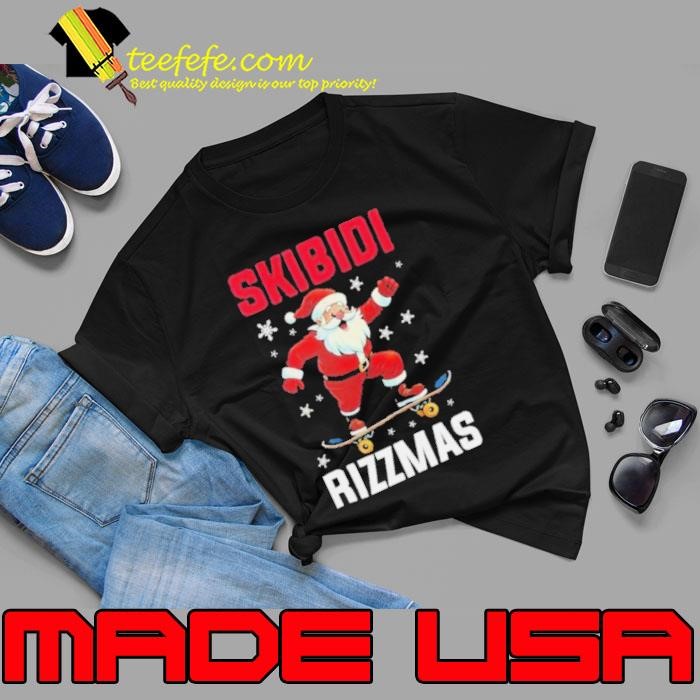 Santa Skibidi rizzmas Christmas Unisex