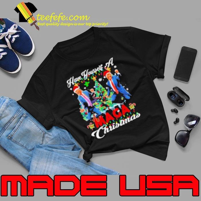 Santa Trump Have Yourself A Merry Maga Christmas Xmas Trump Dancing Make Christmas Great Again 2024 Unisex