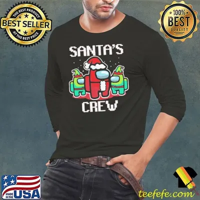 Santa’s Crew Among Us Christmas shirt