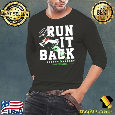 Saquon Barkley Philadelphia Eagles NFL football run it back vintage Shirt