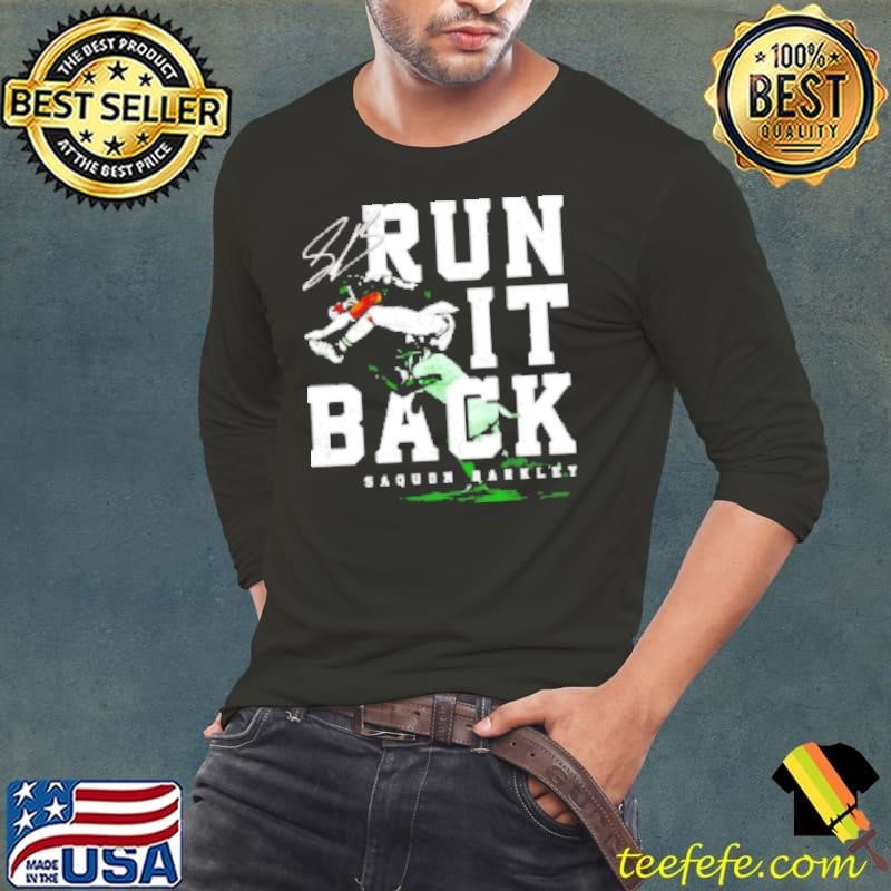 Saquon Barkley Philadelphia Eagles NFL football run it back vintage Shirt