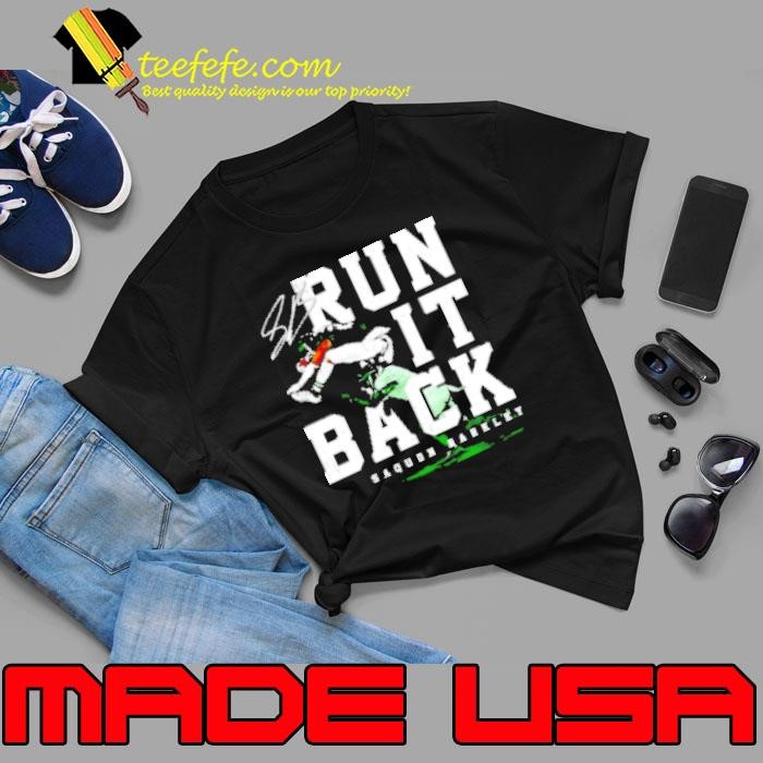 Saquon Barkley Philadelphia Eagles NFL football run it back vintage Unisex